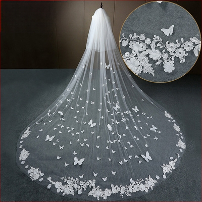 Žvaigždėto dangaus nuotakos pagrindinė vestuvinė suknelė baltas ilgas šampano spalvos uodegos šydas galvos apdangalas super fėjos stiliaus vestuvės retro