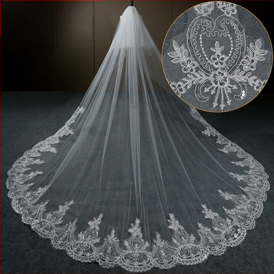 Žvaigždėto dangaus nuotakos pagrindinė vestuvinė suknelė baltas ilgas šampano spalvos uodegos šydas galvos apdangalas super fėjos stiliaus vestuvės retro