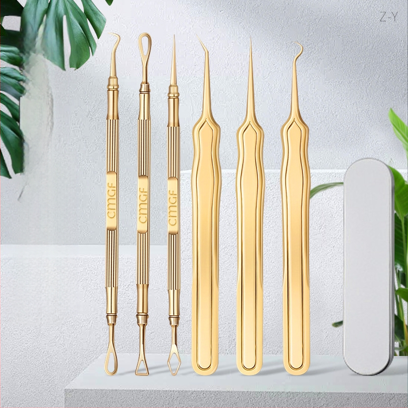 Εξωτερικό εμπόριο βελόνας ακμής κοστούμι κλιπ κυττάρων αφαίρεσης ακμής τσιμπιδάκι μαύρων στιγμάτων εξαιρετικά αιχμηρά εργαλεία λεπτής συμπίεσης ακμής δώρο ομορφιάς δημιουργία