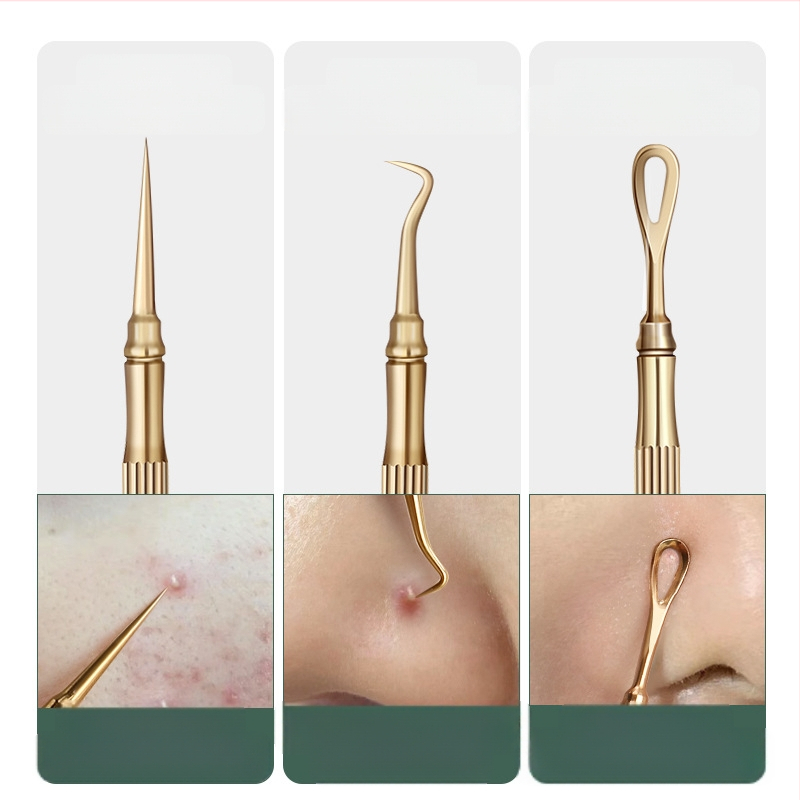 Εξωτερικό εμπόριο βελόνας ακμής κοστούμι κλιπ κυττάρων αφαίρεσης ακμής τσιμπιδάκι μαύρων στιγμάτων εξαιρετικά αιχμηρά εργαλεία λεπτής συμπίεσης ακμής δώρο ομορφιάς δημιουργία