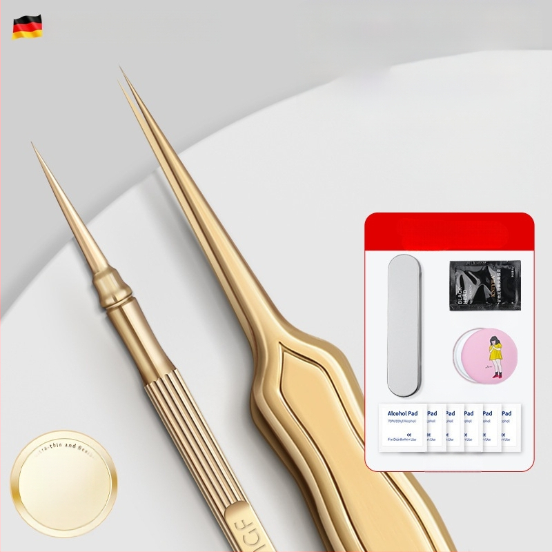 Εξωτερικό εμπόριο βελόνας ακμής κοστούμι κλιπ κυττάρων αφαίρεσης ακμής τσιμπιδάκι μαύρων στιγμάτων εξαιρετικά αιχμηρά εργαλεία λεπτής συμπίεσης ακμής δώρο ομορφιάς δημιουργία