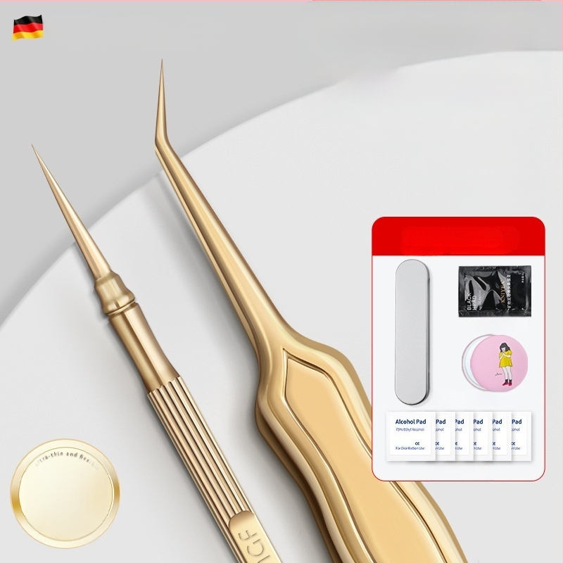 Εξωτερικό εμπόριο βελόνας ακμής κοστούμι κλιπ κυττάρων αφαίρεσης ακμής τσιμπιδάκι μαύρων στιγμάτων εξαιρετικά αιχμηρά εργαλεία λεπτής συμπίεσης ακμής δώρο ομορφιάς δημιουργία