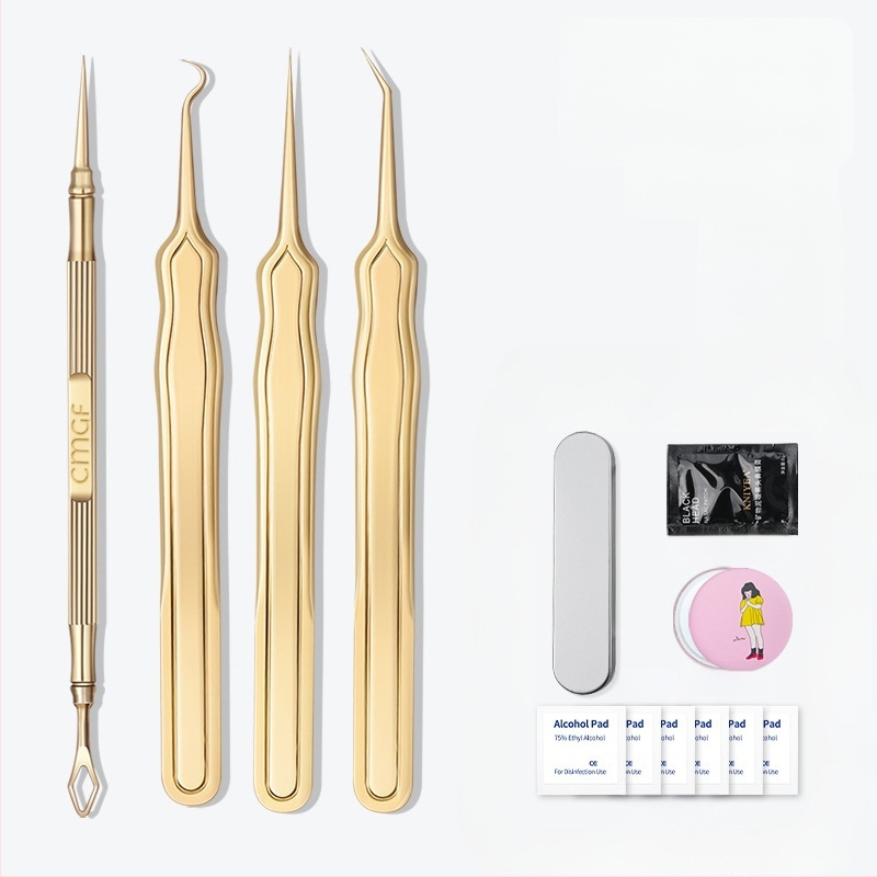 Εξωτερικό εμπόριο βελόνας ακμής κοστούμι κλιπ κυττάρων αφαίρεσης ακμής τσιμπιδάκι μαύρων στιγμάτων εξαιρετικά αιχμηρά εργαλεία λεπτής συμπίεσης ακμής δώρο ομορφιάς δημιουργία