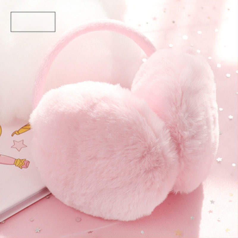 Moteriškos šiltos korėjietiško stiliaus mielos sulankstomos ausinės. Ausinės vyrams, vaikams, žieminėms ausinėms, studentams.