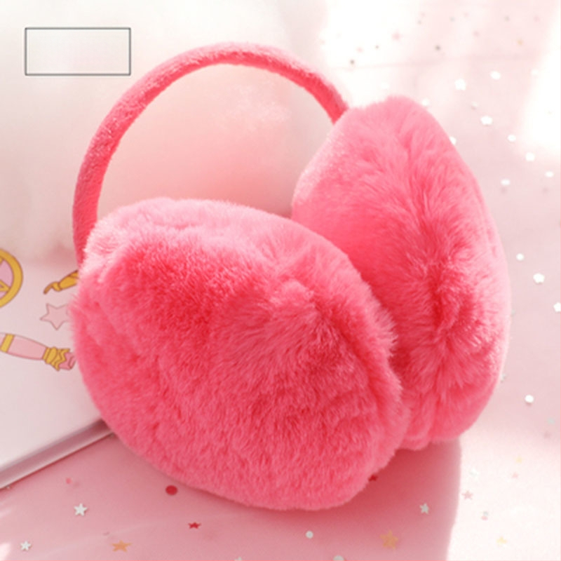 Moteriškos šiltos korėjietiško stiliaus mielos sulankstomos ausinės. Ausinės vyrams, vaikams, žieminėms ausinėms, studentams.