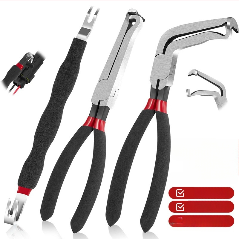 Kliešte na olejové potrubia, Kliešte na drôty, Viacúčelové kliešte, Ističe automobilových potrubí, Kliešte na tesné spoje, Kliešte na oddeľovanie olejových potrubí, Kliešte na vypínanie