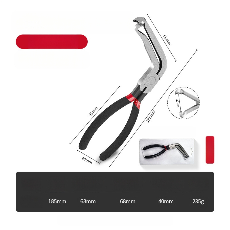 Kliešte na olejové potrubia, Kliešte na drôty, Viacúčelové kliešte, Ističe automobilových potrubí, Kliešte na tesné spoje, Kliešte na oddeľovanie olejových potrubí, Kliešte na vypínanie