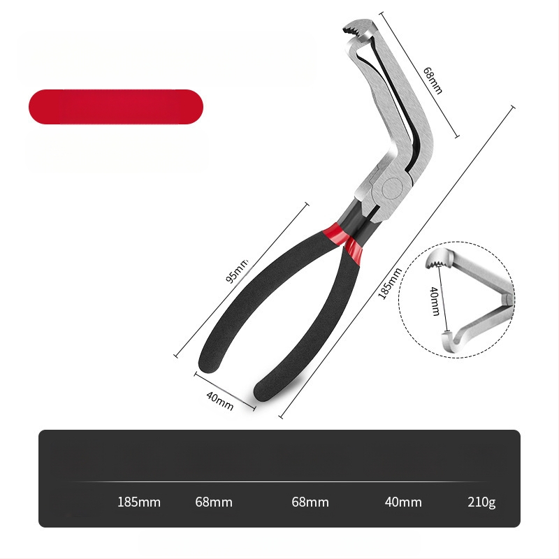 Kliešte na olejové potrubia, Kliešte na drôty, Viacúčelové kliešte, Ističe automobilových potrubí, Kliešte na tesné spoje, Kliešte na oddeľovanie olejových potrubí, Kliešte na vypínanie