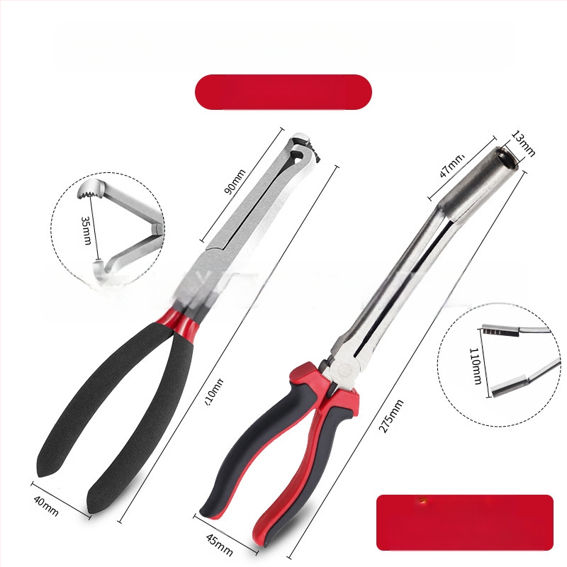 Kliešte na olejové potrubia, Kliešte na drôty, Viacúčelové kliešte, Ističe automobilových potrubí, Kliešte na tesné spoje, Kliešte na oddeľovanie olejových potrubí, Kliešte na vypínanie