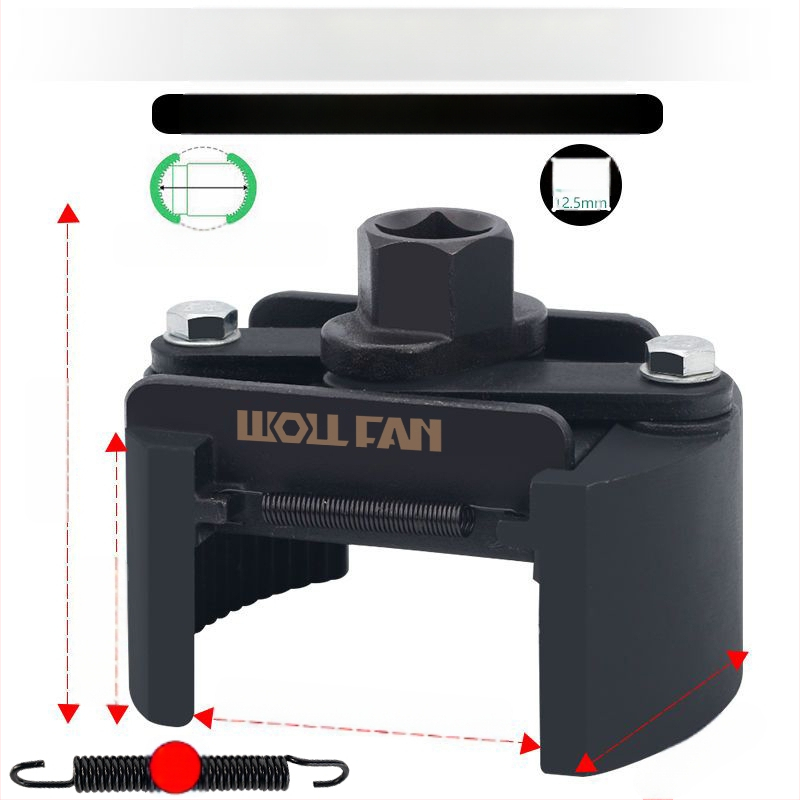 Õlifiltri elemendi mutrivõti, filtrivõti, õlivõre eemaldamise ja käsitsemise tööriist, filtrivõti, korgi tüüp.