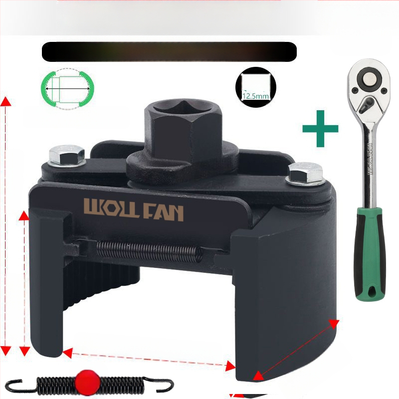 Õlifiltri elemendi mutrivõti, filtrivõti, õlivõre eemaldamise ja käsitsemise tööriist, filtrivõti, korgi tüüp.