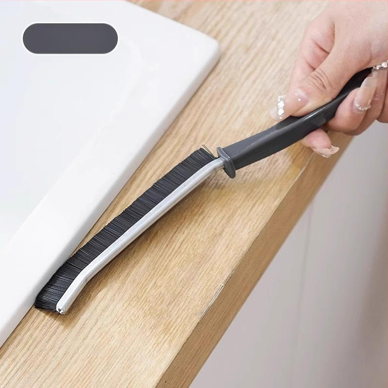 Daudzfunkcionāla vannas istabas tualetes birste bez miruša leņķa spraugas maza birste mājsaimniecības virtuves rotējoša sienas slota tīrīšanas birste