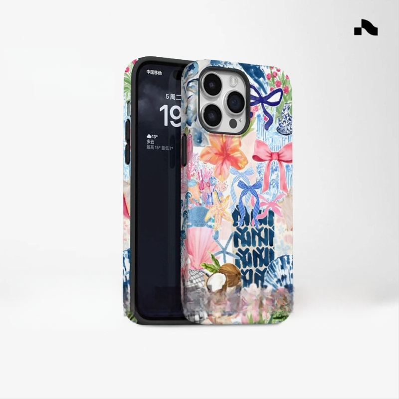 Populiarus užsienio prekybos salos stiliaus telefono dėklas, tinkantis „iPhone 16“, naujo modelio, dviejų viename, „Apple 15 Pm“ smūgiams atsparus apsauginis dangtelis.