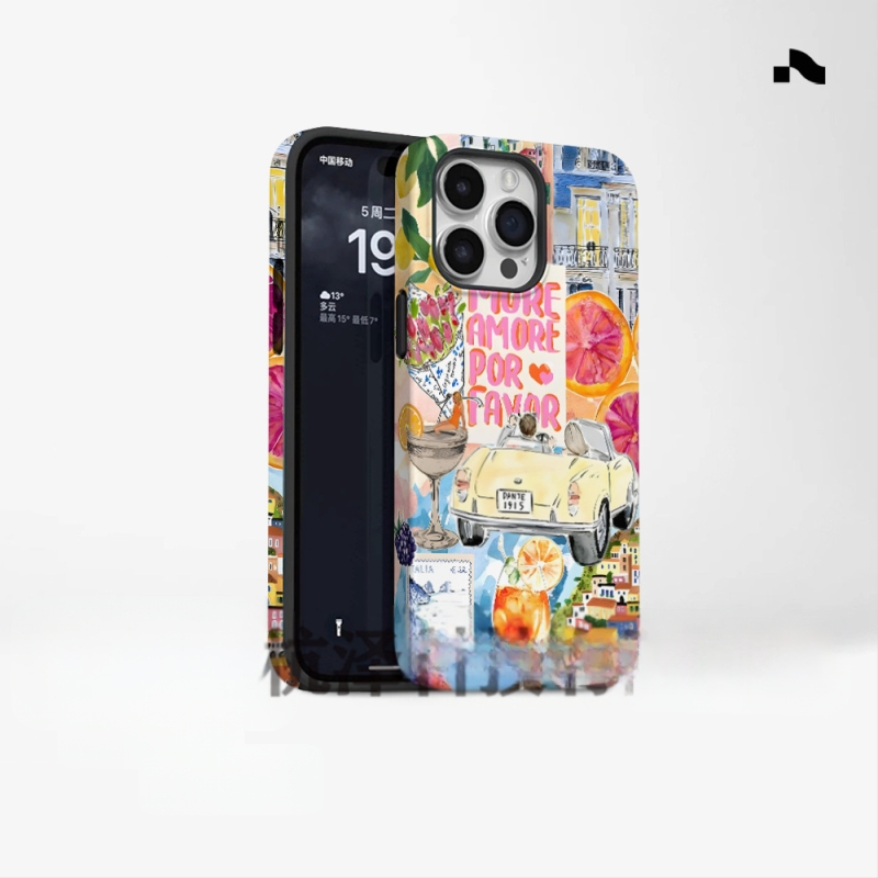 Populiarus užsienio prekybos salos stiliaus telefono dėklas, tinkantis „iPhone 16“, naujo modelio, dviejų viename, „Apple 15 Pm“ smūgiams atsparus apsauginis dangtelis.