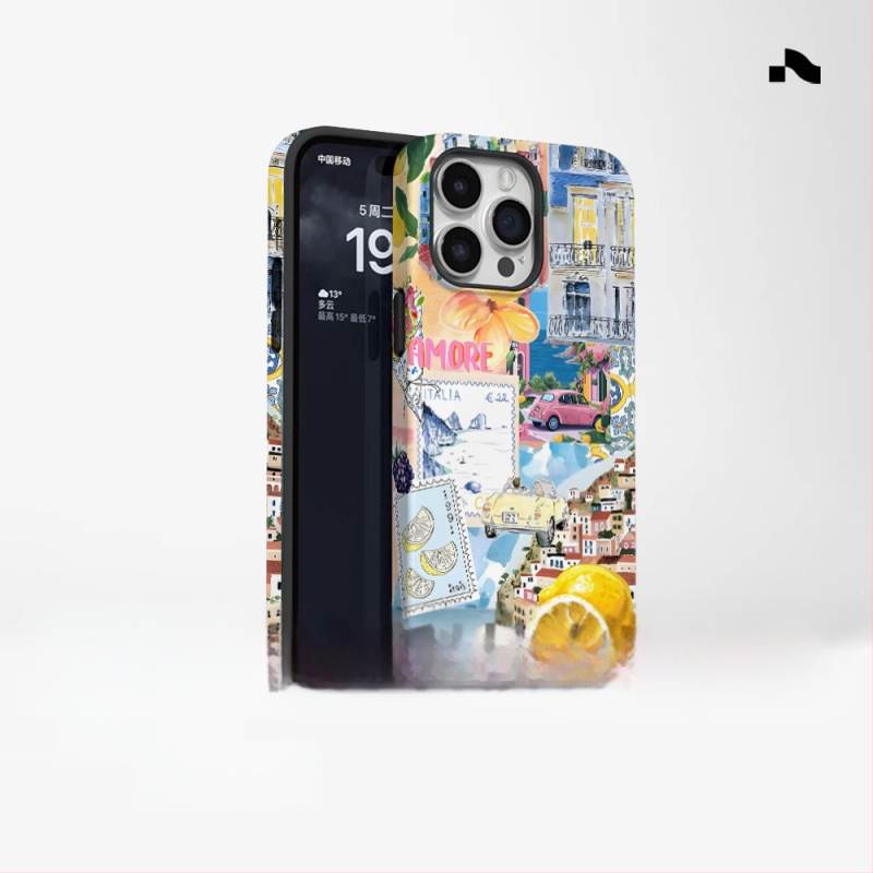 Populiarus užsienio prekybos salos stiliaus telefono dėklas, tinkantis „iPhone 16“, naujo modelio, dviejų viename, „Apple 15 Pm“ smūgiams atsparus apsauginis dangtelis.