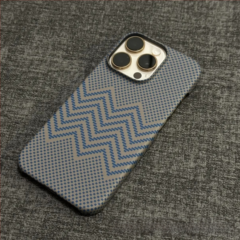 Poolpakk sobib Iphone17Promax mobiiltelefoni ümbrisele, süsinikkiust mustriga magnetiline Apple 16 üliõhuke kukkumisvastane ümbris