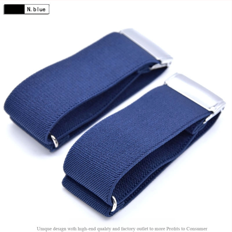 Suaugusiems skirti vyriški ir moteriški marškinių raiščiai, neslystantys dirželiai, universalūs rankogaliai, stilingi elastiniai raiščiai, europietiški ir amerikietiški rankovių žiedai, reguliuojami