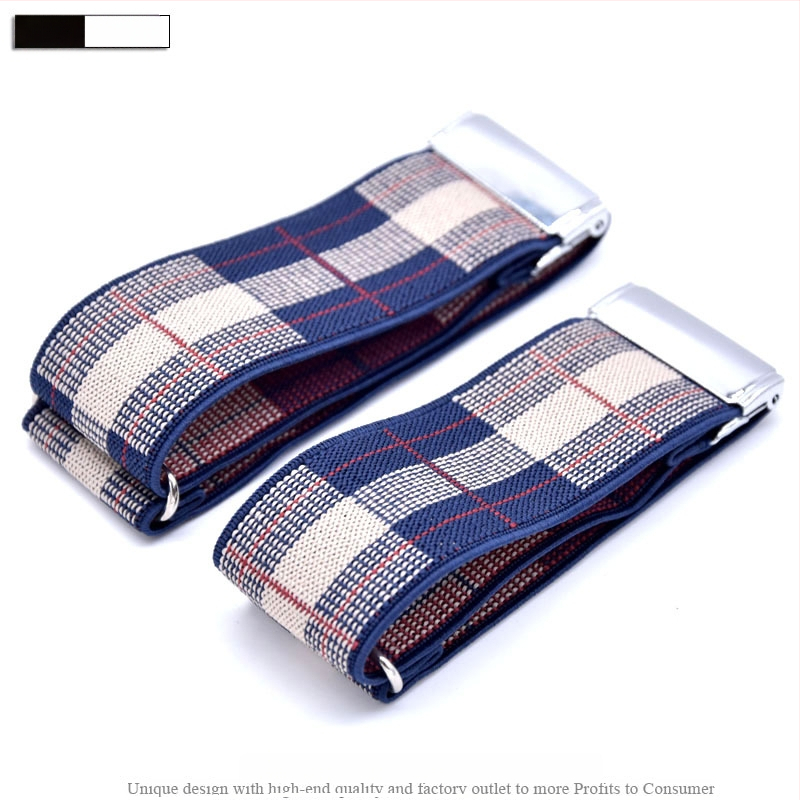 Suaugusiems skirti vyriški ir moteriški marškinių raiščiai, neslystantys dirželiai, universalūs rankogaliai, stilingi elastiniai raiščiai, europietiški ir amerikietiški rankovių žiedai, reguliuojami