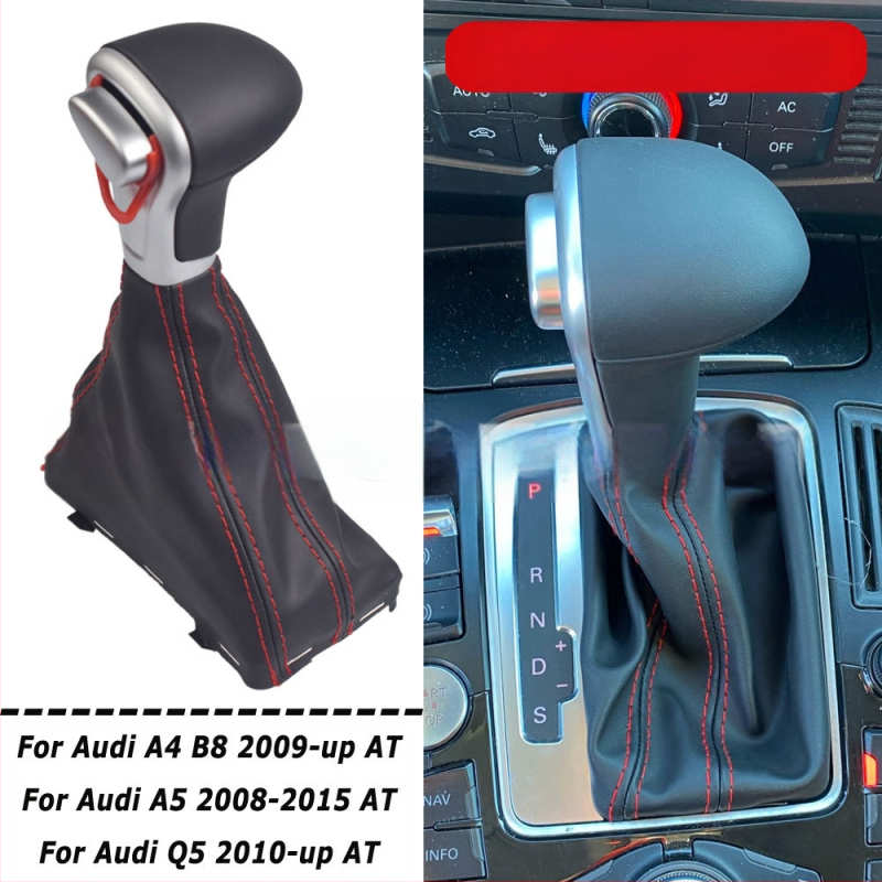 Sobib Audi A3 A4 B8 A5 A6 C6 Q5 automaatkäigukasti käigukangi tolmukattega käsikuuliga käigukangile