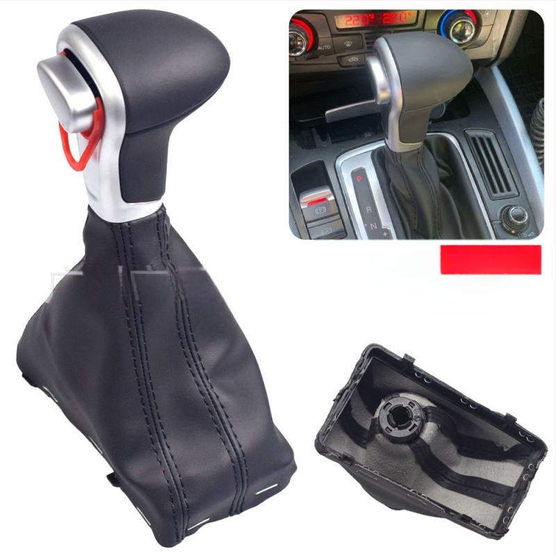 Sobib Audi A3 A4 B8 A5 A6 C6 Q5 automaatkäigukasti käigukangi tolmukattega käsikuuliga käigukangile