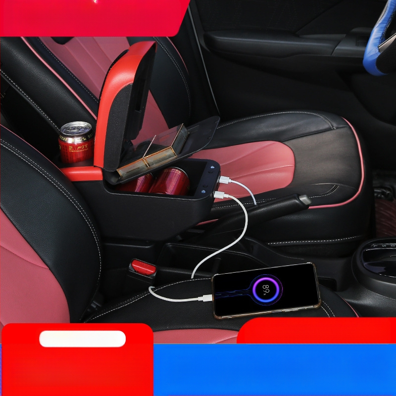 Universalus automobilio specialios porankio dėžutės modifikuoti priedai centrinio porankio dėžutė universalus reguliuojamo pločio porankis