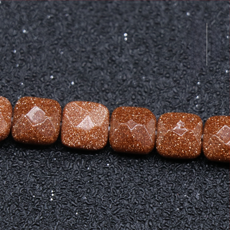 Kristall-agaat poolvääriskivist 8 mm ruudukujulised tahulised lahtised helmed isetehtud käevõru kaelakee ehete aksessuaarid materjalide hulgimüük