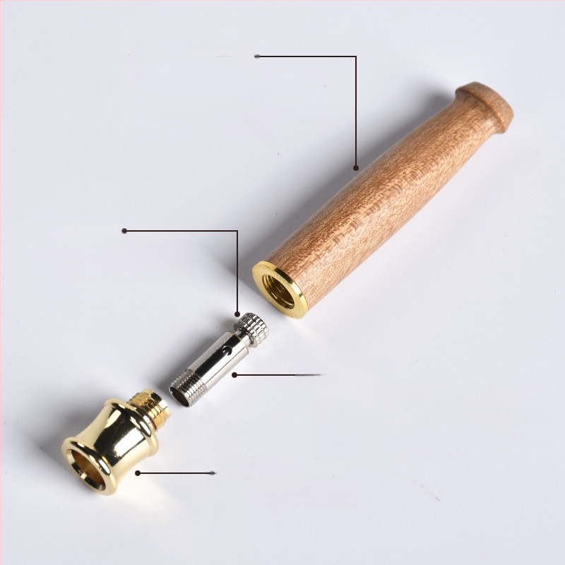 Jinsinan täispuidust sigaretifiltri sigaretihoidja filter jäme, keskmine ja peen, kolmeotstarbeline, tsirkulatsioonitüüpi, pestav