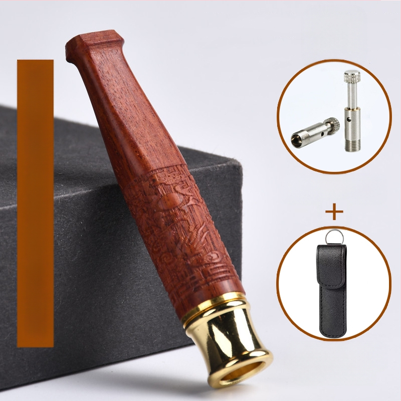 Jinsinan täispuidust sigaretifiltri sigaretihoidja filter jäme, keskmine ja peen, kolmeotstarbeline, tsirkulatsioonitüüpi, pestav