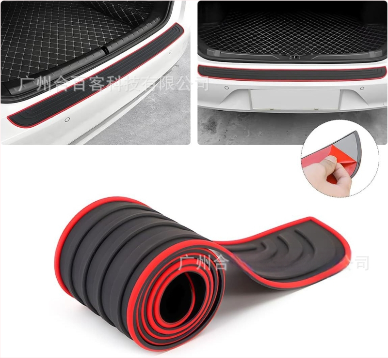 Amazoni populaarse auto tagumise pakiruumi kokkupõrkevastase kaitseriba ja tagumise kaitseraua kaitseriba saab lõigata.