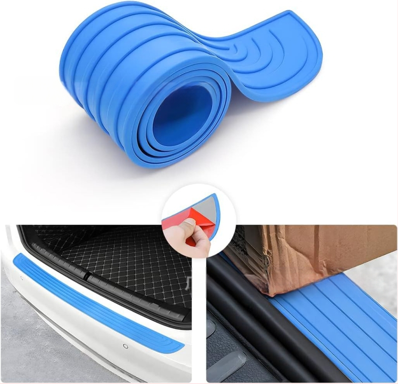 Amazoni populaarse auto tagumise pakiruumi kokkupõrkevastase kaitseriba ja tagumise kaitseraua kaitseriba saab lõigata.