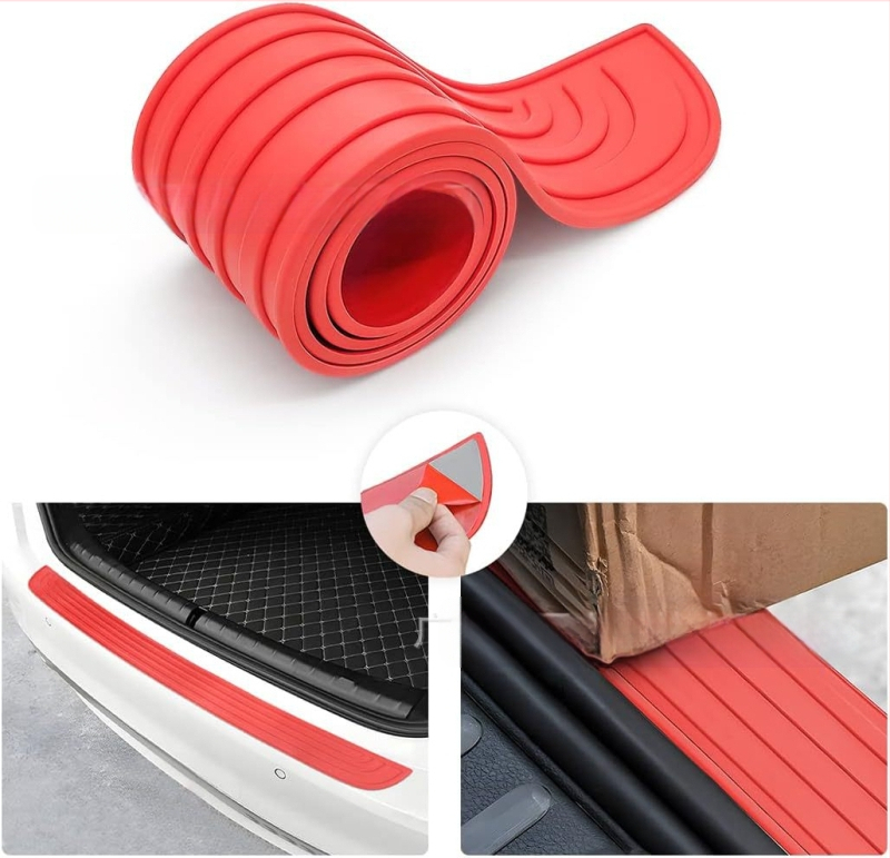 Amazoni populaarse auto tagumise pakiruumi kokkupõrkevastase kaitseriba ja tagumise kaitseraua kaitseriba saab lõigata.