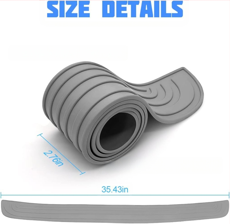 Amazoni populaarse auto tagumise pakiruumi kokkupõrkevastase kaitseriba ja tagumise kaitseraua kaitseriba saab lõigata.