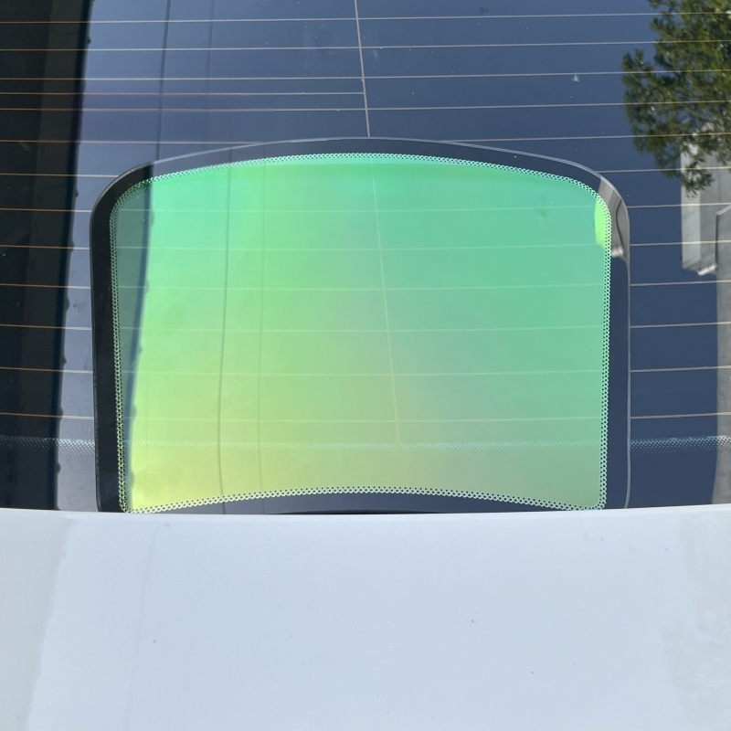 Populiari spalvinga saulės plėvelė priekinėje izoliacinėje plėvelėje violetinė šviesiai mėlyna „Enchantress Rose Ghost“ automobilio langų plėvelė, pasižyminti aukšta izoliacija ir aukšta raiška.