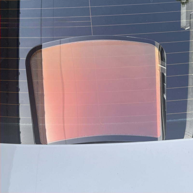 Populiari spalvinga saulės plėvelė priekinėje izoliacinėje plėvelėje violetinė šviesiai mėlyna „Enchantress Rose Ghost“ automobilio langų plėvelė, pasižyminti aukšta izoliacija ir aukšta raiška.