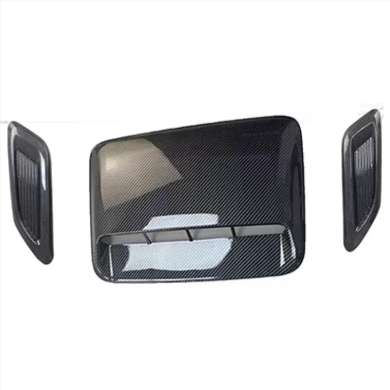 Auto universaalne dekoratiivne kapoti võltsitud õhu väljalaske kleebis kapoti isikupärastatud loominguline mootori õhu sisselaske lisatarvikute modifikatsioon