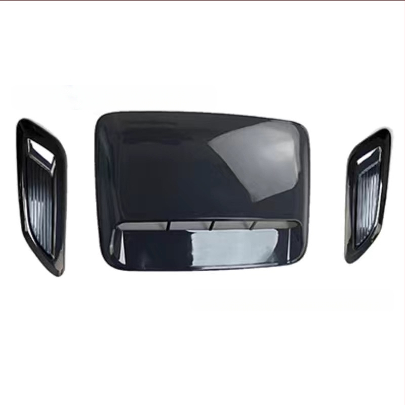 Auto universaalne dekoratiivne kapoti võltsitud õhu väljalaske kleebis kapoti isikupärastatud loominguline mootori õhu sisselaske lisatarvikute modifikatsioon