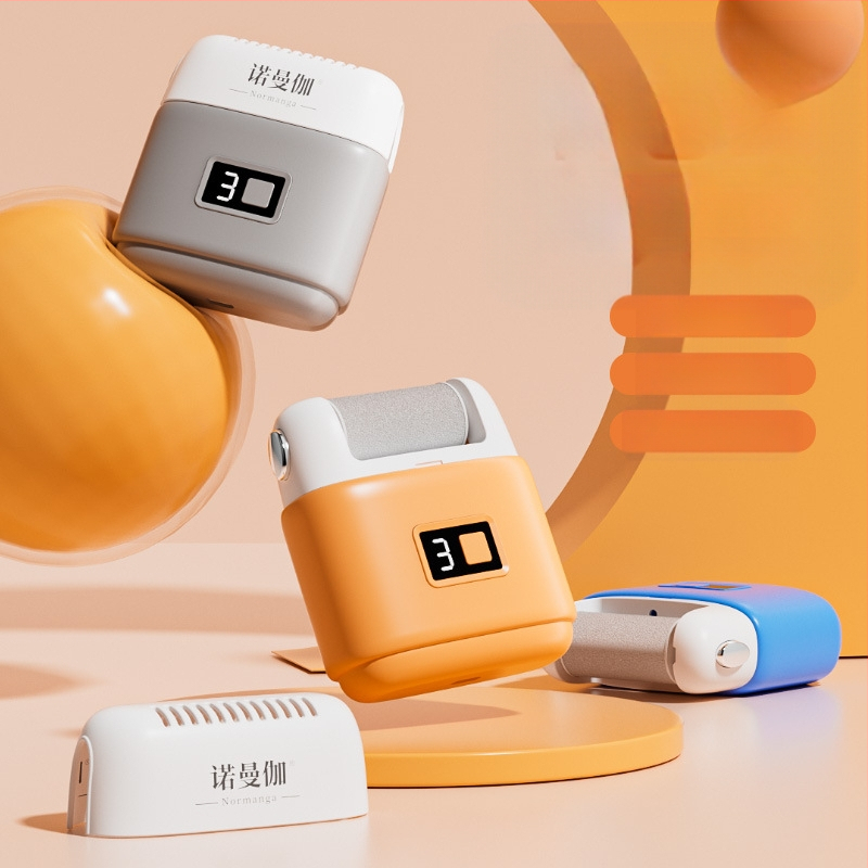 Judantis pėdų šlifuoklis negyvoms odos nuospaudoms pašalinti LCD ekranas pedikiūro šlifavimo akmuo kulnas buitinis pėdų trynimo artefaktas