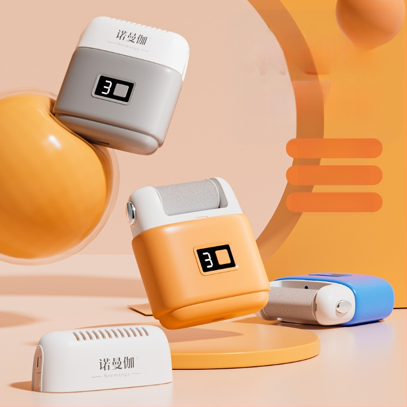 Judantis pėdų šlifuoklis negyvoms odos nuospaudoms pašalinti LCD ekranas pedikiūro šlifavimo akmuo kulnas buitinis pėdų trynimo artefaktas