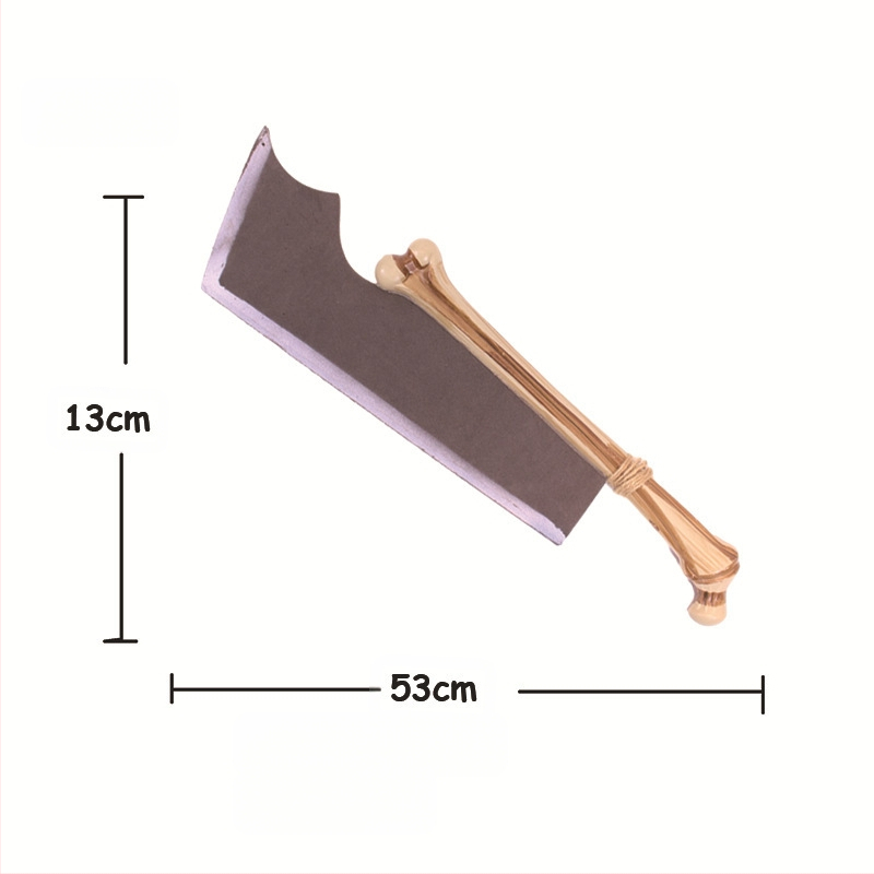 Euroopa ja Ameerika Halloweeni meigikostüümi relvarekvisiidid COSPLAY riietus EVA ühe kirvega labidaga sirbiga mänguasjade hulgimüük