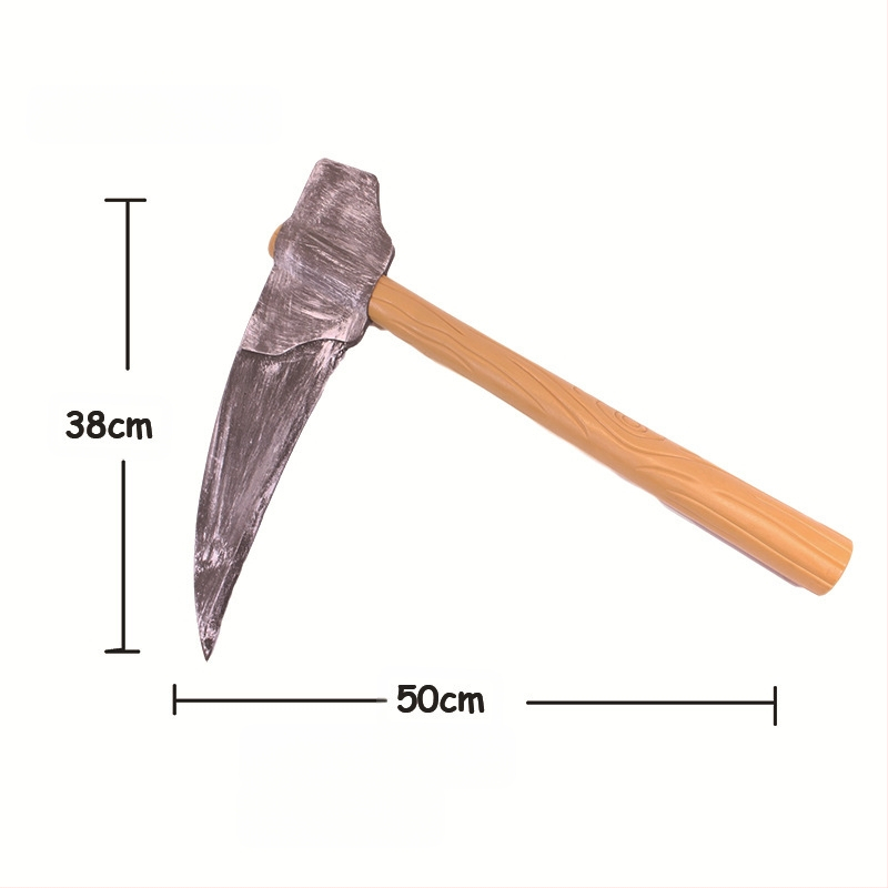 Euroopa ja Ameerika Halloweeni meigikostüümi relvarekvisiidid COSPLAY riietus EVA ühe kirvega labidaga sirbiga mänguasjade hulgimüük