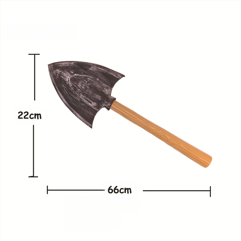 Euroopa ja Ameerika Halloweeni meigikostüümi relvarekvisiidid COSPLAY riietus EVA ühe kirvega labidaga sirbiga mänguasjade hulgimüük