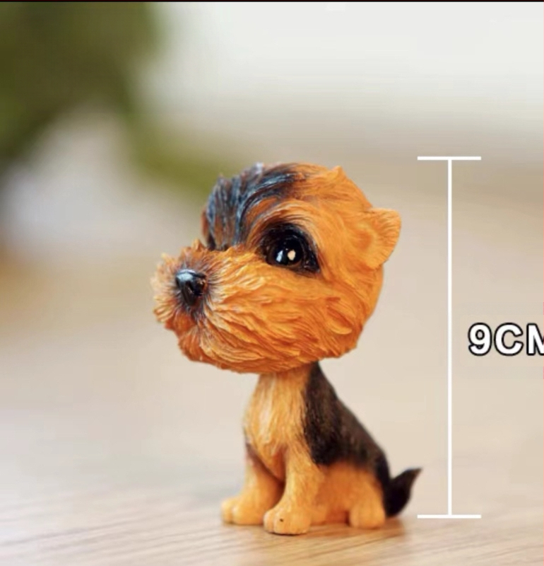Piiriülesed bobblehead-koerakaunistused, loomingulised ja armsad autokaunistused, armsad koera- ja kassisimulatsiooninukud, maailmakuulsad koerad