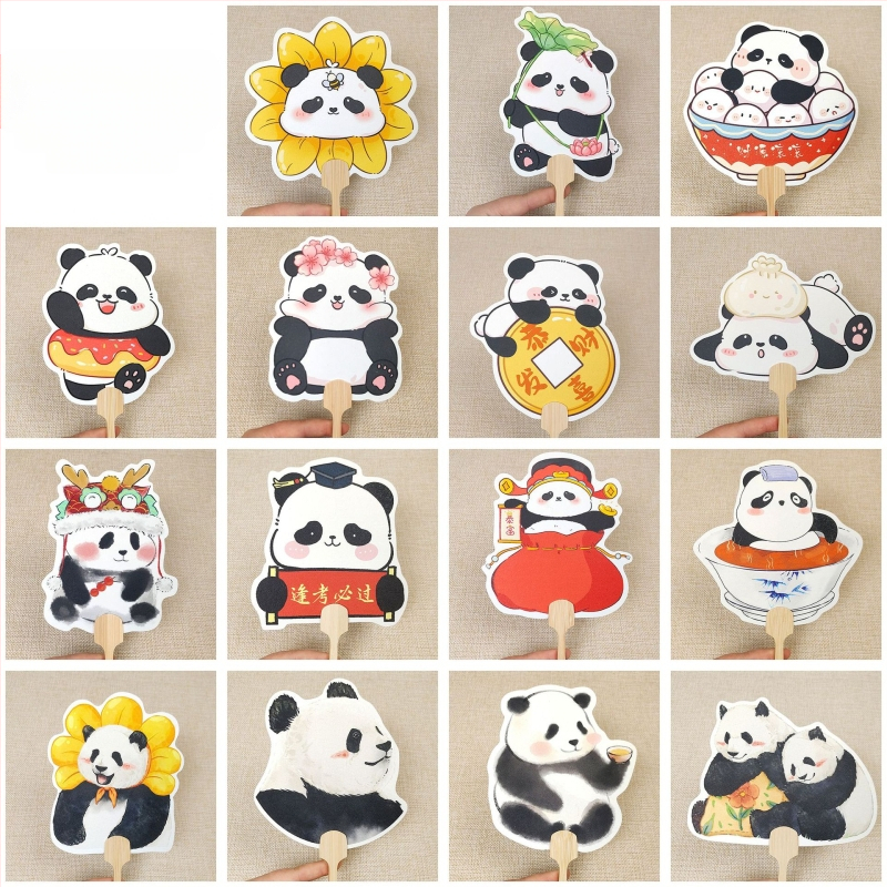 Ветрило с цвят на божур от Луоян, ветрило с форма на цвете в древен стил, културно и творческо място за фотографиране на живописни места в национален стил, персонализиране на ветрило за танцови занаяти