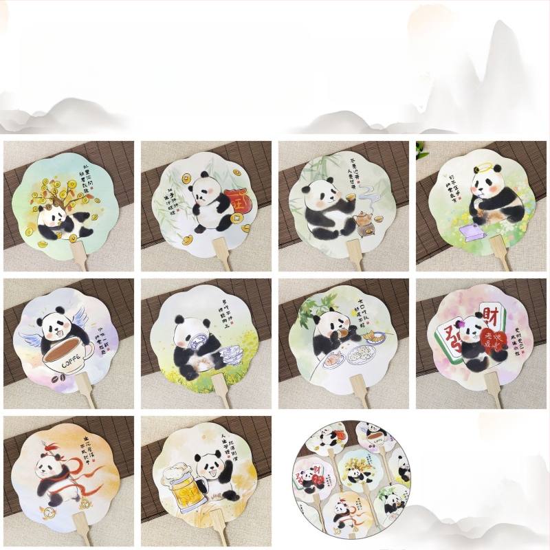 Ветрило с цвят на божур от Луоян, ветрило с форма на цвете в древен стил, културно и творческо място за фотографиране на живописни места в национален стил, персонализиране на ветрило за танцови занаяти