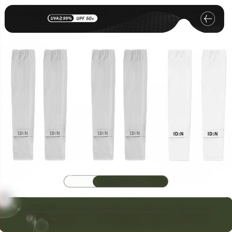 Vyriškos apsauginės ledo rankovės nuo saulės, vasarinės, laisvos, plius dydžio, apsaugančios nuo UV spindulių, šilko rankovės, skirtos lauko vairavimui, dviračių sportui ir rankovėms.