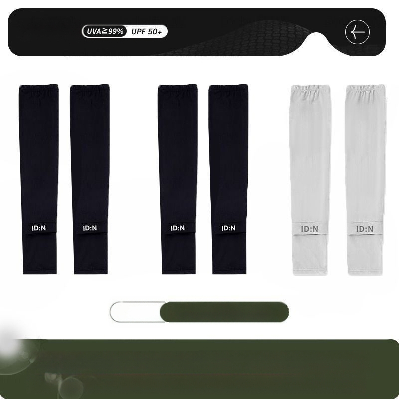 Vyriškos apsauginės ledo rankovės nuo saulės, vasarinės, laisvos, plius dydžio, apsaugančios nuo UV spindulių, šilko rankovės, skirtos lauko vairavimui, dviračių sportui ir rankovėms.