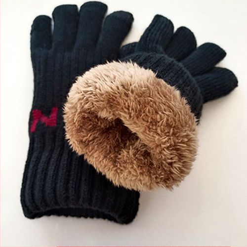 Ветроустойчиви колоездачни двуслойни сензорни екрани, противостудни, против замръзване, зимни мъжки ръкавици, удобни работни удебелени, топли, подплатени