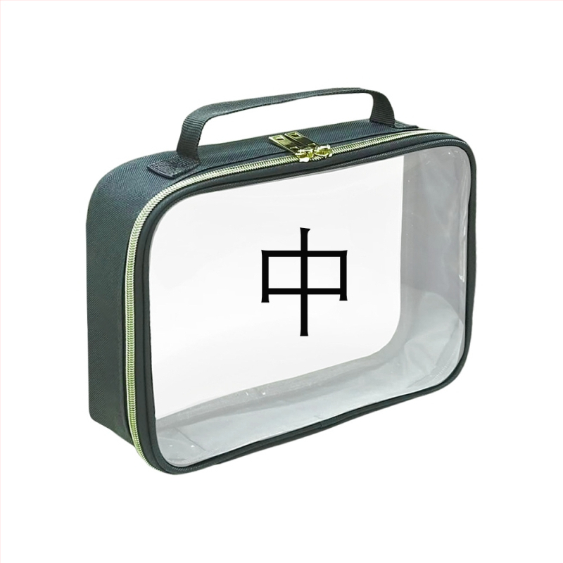 Piiriülene populaarne kolmeosaline kosmeetikakott, reisikott, suure mahutavusega tualett-tarvete kott, lennujaama lisatarvete hoiukott