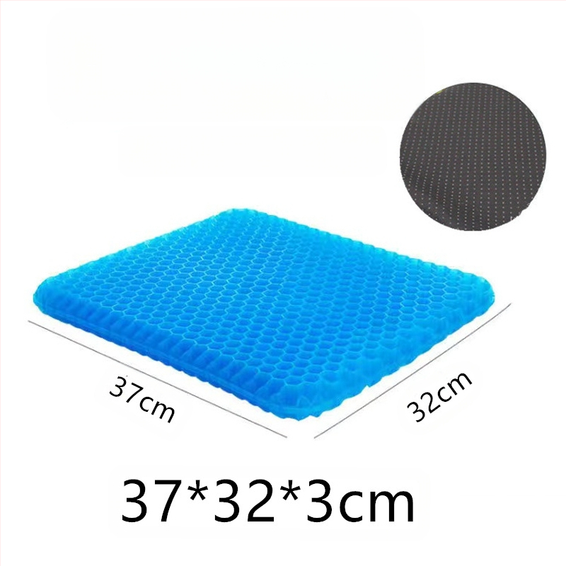 Hulgimüük suvine jääpadi Jaapani kärgstruktuuriga geelipadi kontorisse pikaks istumiseks silikoonist tagumikupadi auto jahe istmepadi