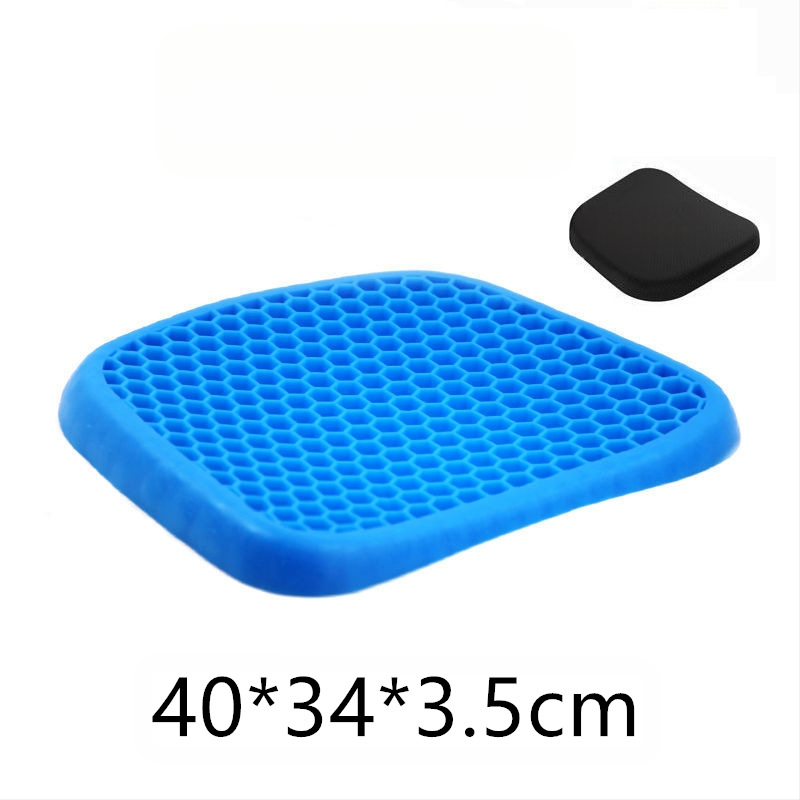 Hulgimüük suvine jääpadi Jaapani kärgstruktuuriga geelipadi kontorisse pikaks istumiseks silikoonist tagumikupadi auto jahe istmepadi